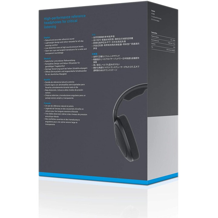 Sennheiser HD 560s Headphones Head-band 3.5 mm connector Black