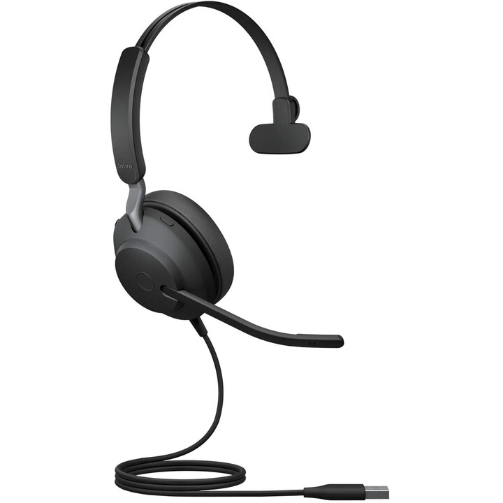 Jabra Evolve2 40 UC Mono Headset On-Ear, convertible, wired, USB