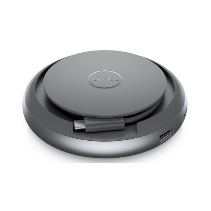 Dell Mobile Adapter Speakerphone MH3021P (teléfono manos libres VoIP para mesa y estación de acoplamiento, USB-C)