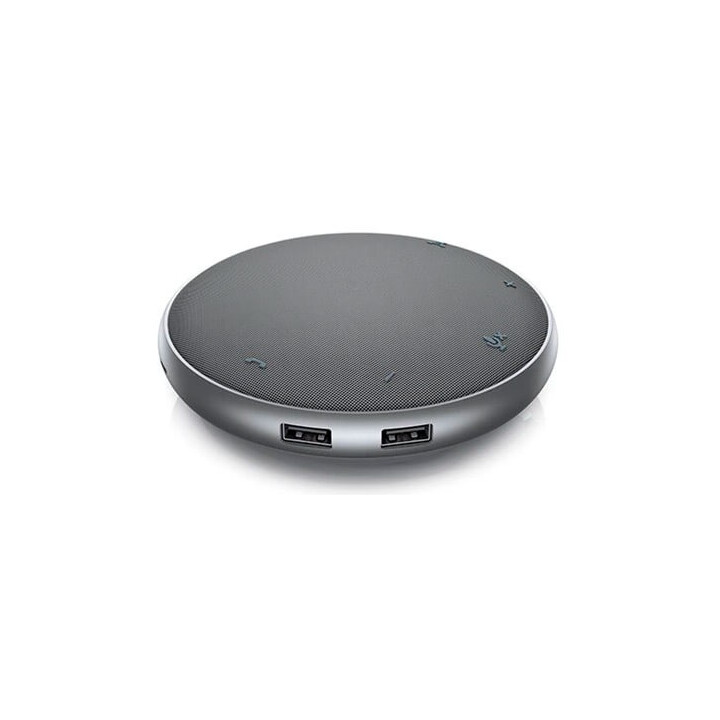 Dell Mobile Adapter Speakerphone MH3021P (teléfono manos libres VoIP para mesa y estación de acoplamiento, USB-C)