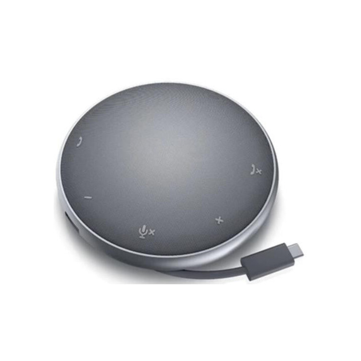 Dell Mobile Adapter Speakerphone MH3021P (teléfono manos libres VoIP para mesa y estación de acoplamiento, USB-C)