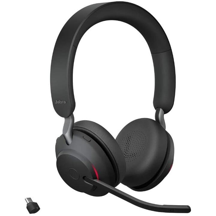 Jabra Evolve2 65 UC estéreo sem fio Bluetooth headset USB-C
