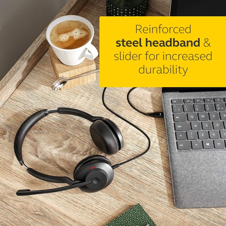 Auriculares estéreo supraurales Jabra Evolve2 30 UC (USB-A, con cable)