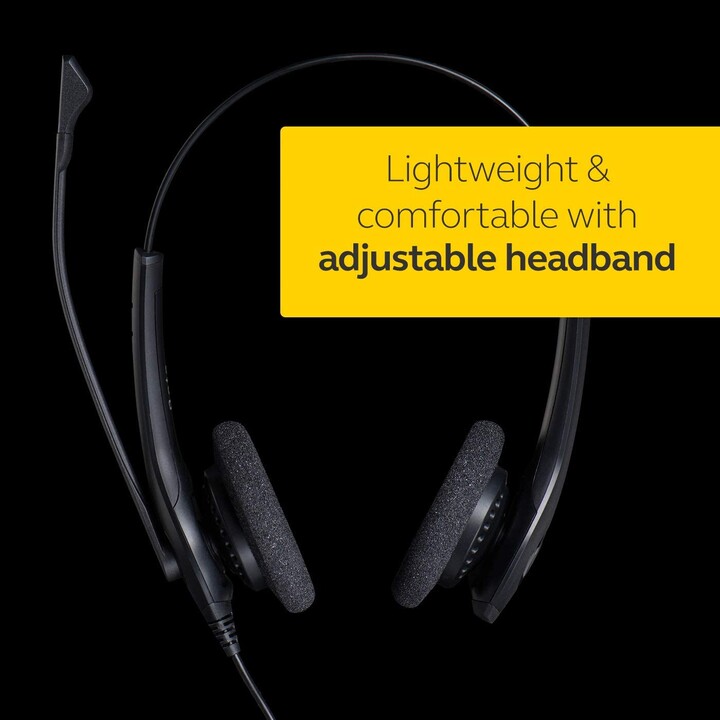 Jabra BIZ 1500 Stereo On-Ear Headset (wired, USB)