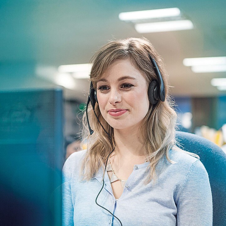 Jabra BIZ 1500 Stereo On-Ear Headset (wired, USB)