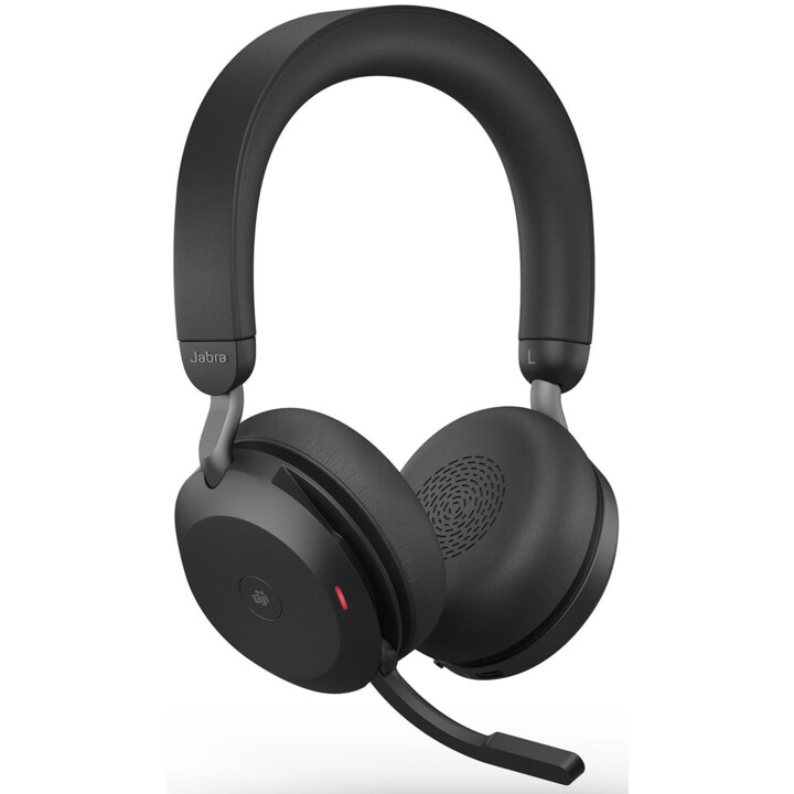 Auriculares estéreo abiertos Jabra Evolve2 75 MS (Bluetooth, inalámbricos, ANC, USB-C)
