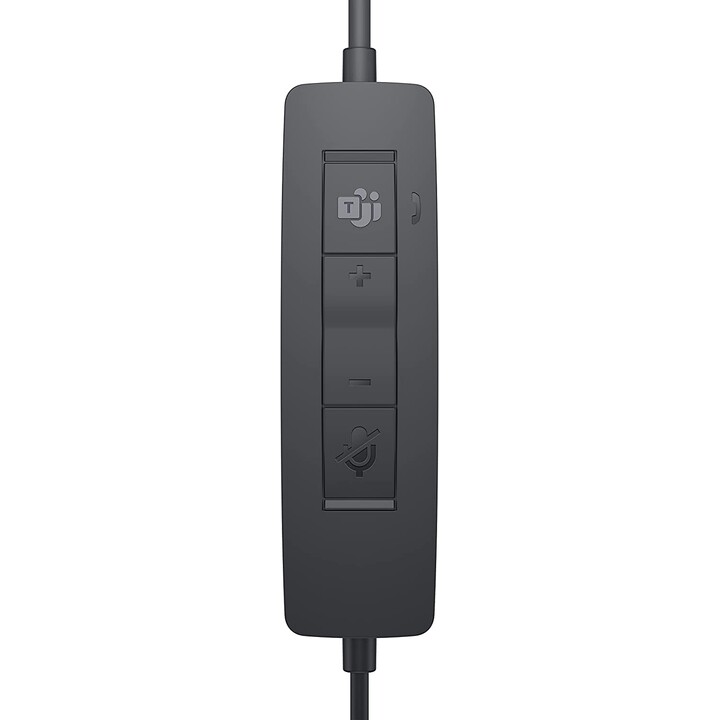 DELL WH3022 Auriculares Alámbrico Diadema Oficina/Centro de llamadas Negro