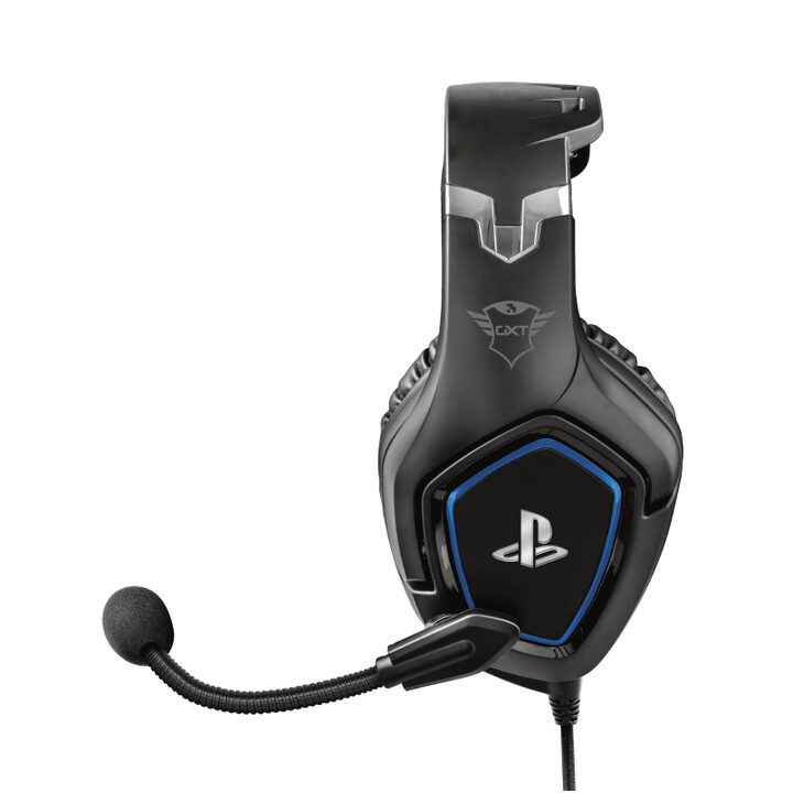 Trust GXT 488 Forze PS4 Headphones Headband 3.5mm Jack Black
