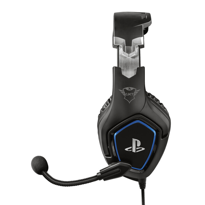 Trust GXT 488 Forze PS4 Headphones Headband 3.5mm Jack Black