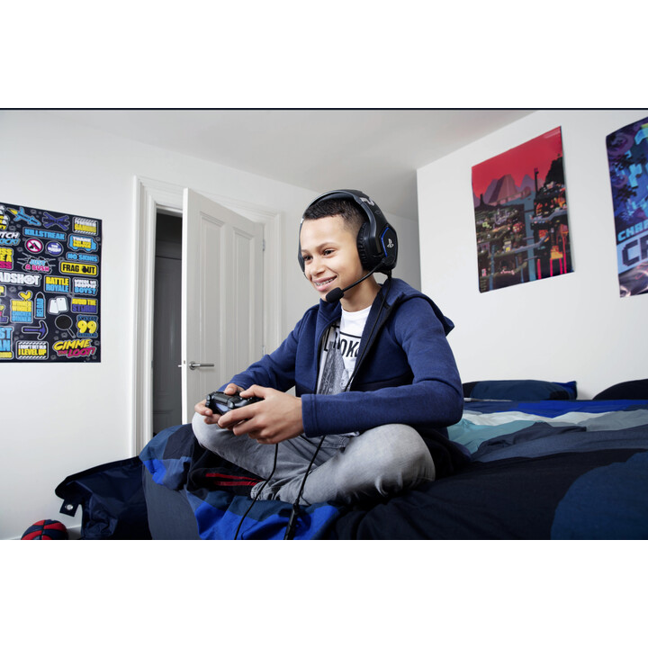 Trust GXT 488 Forze PS4 Headphones Headband 3.5mm Jack Black