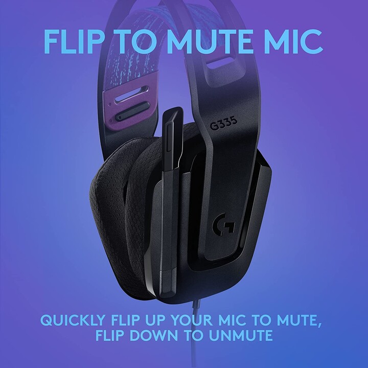 Logitech G335 negro (auriculares para juegos con cable)