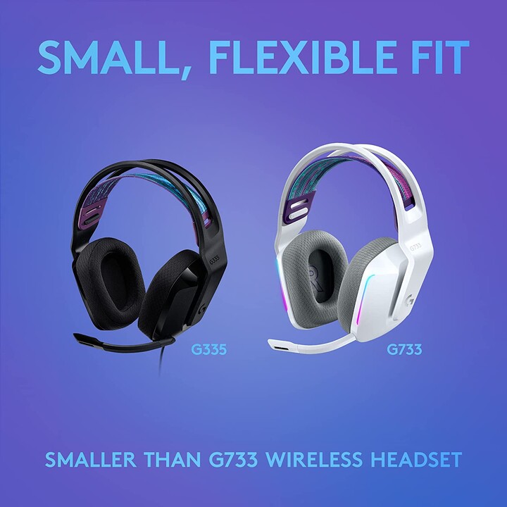 Logitech G335 negro (auriculares para juegos con cable)