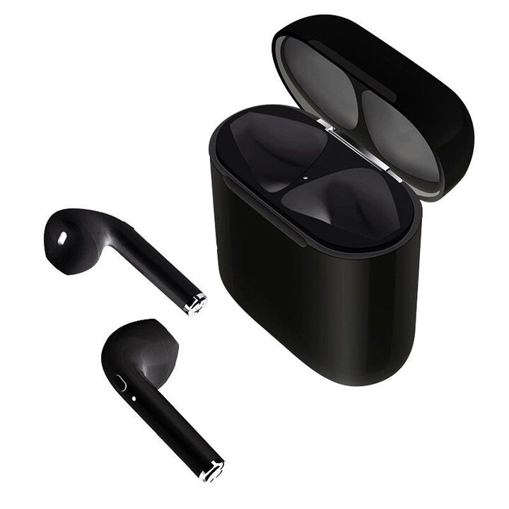 Muvit MUHPH0122 wireless stereo earbuds with charging case black