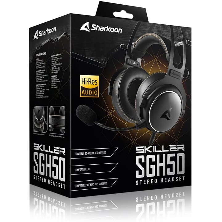 Auriculares Sharkoon Skiller SGH50