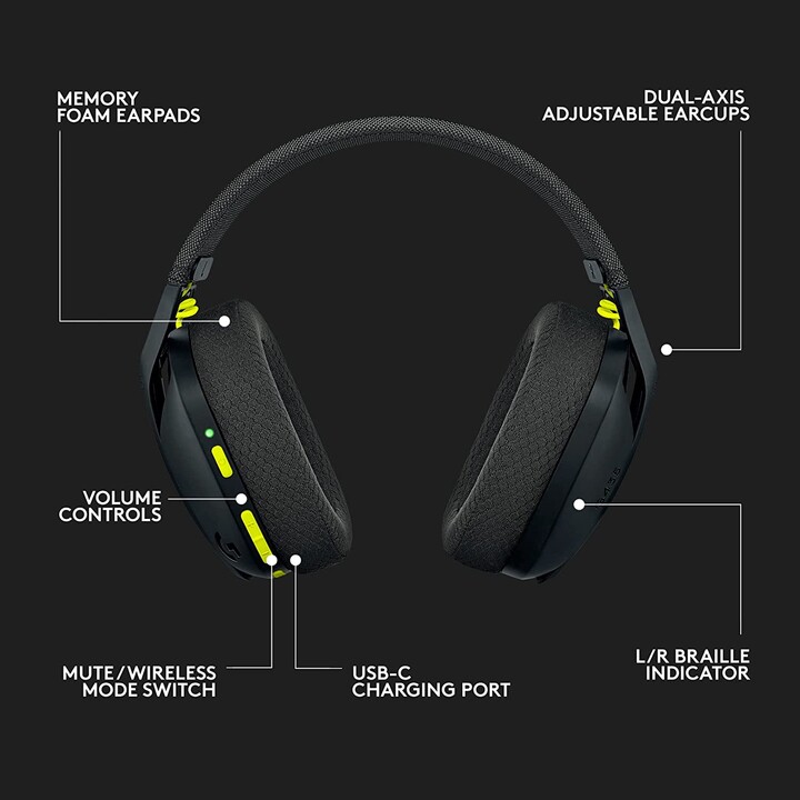 Logitech Gaming G435 Negro