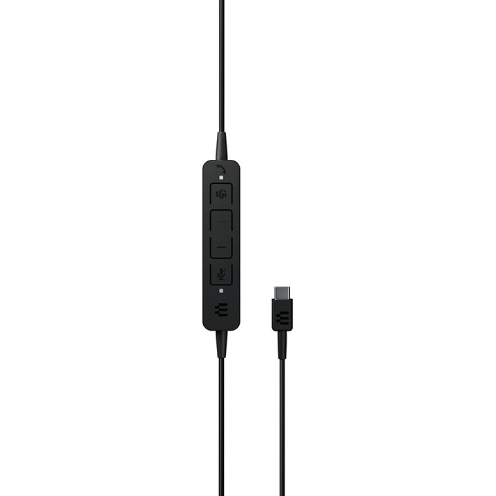 CASQUE + MICRO SENNHEISER CASQUE ADAPT 160 USB-C NOIR