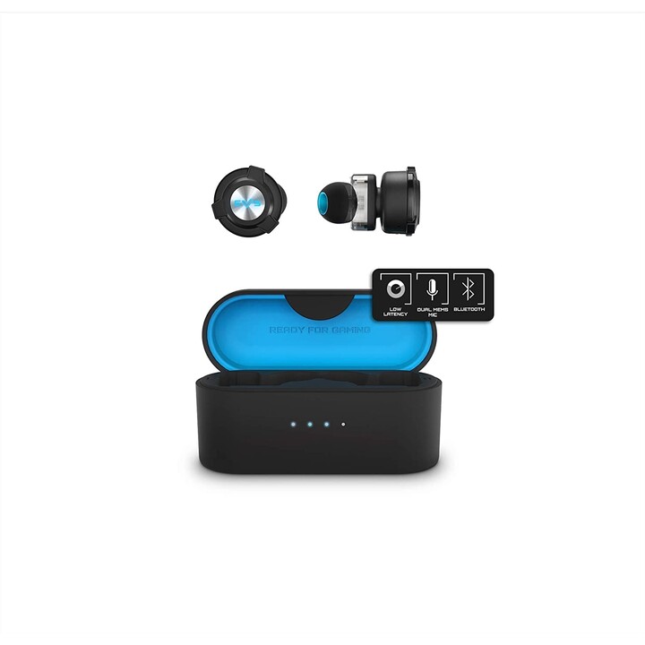 CUFFIE + MIC ENERGIA CUFFIE DA GIOCO ESG 6 TRUE WIRELESS BLUETOOTH NERO