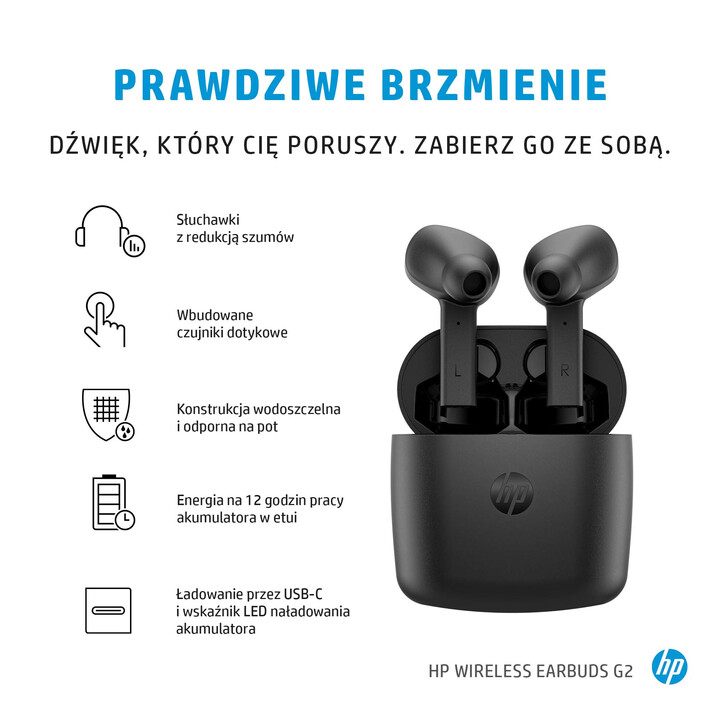 HP Earbuds G2 Negro