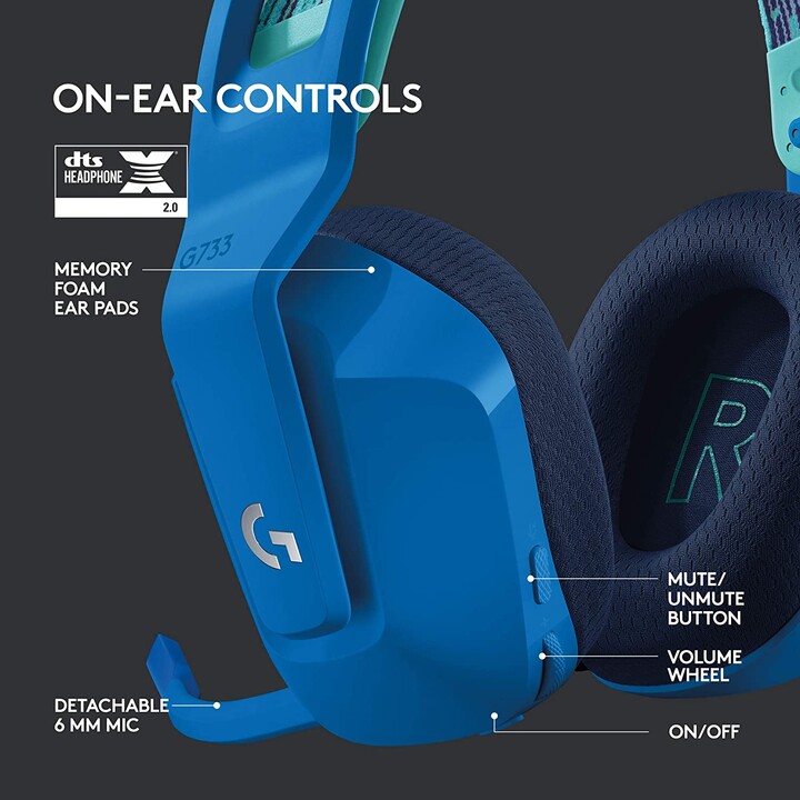 Logitech G733 USB Blau