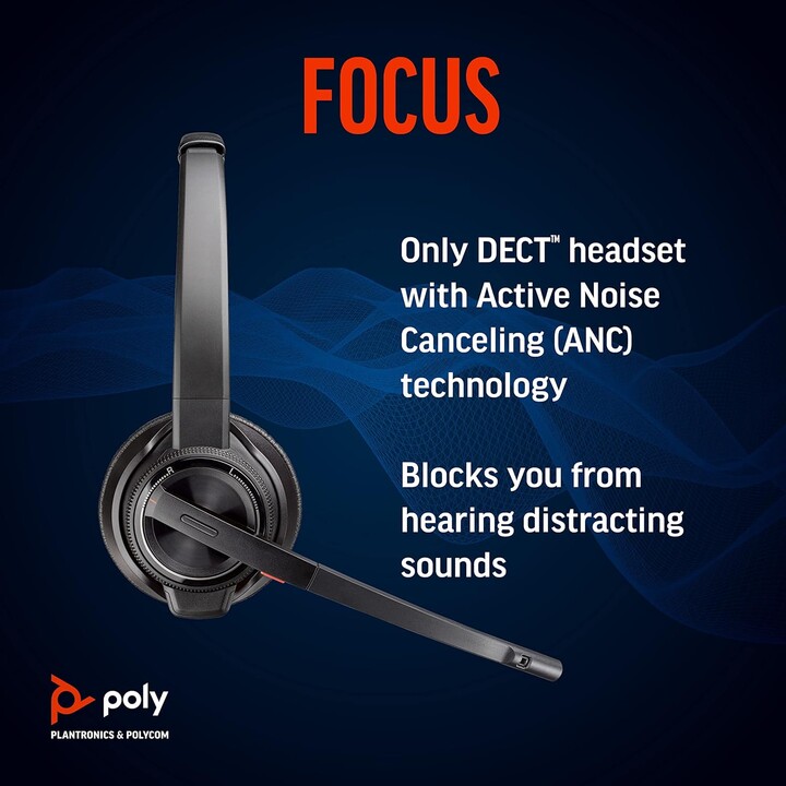 Poly Savi 8220 Negro