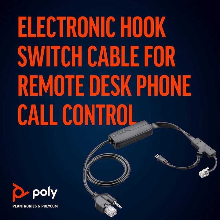 HP Poly Interruptor de gancho eletrónico (EHS) Poly APP-51 TAA