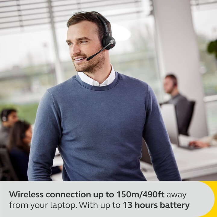 Jabra Engage 55 UC estéreo supraaurales (DECT, inalámbrico, USB)