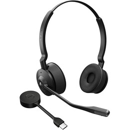 Jabra Engage 55 MS Stereo On-Ear (DECT, inalámbrico, USB-C)