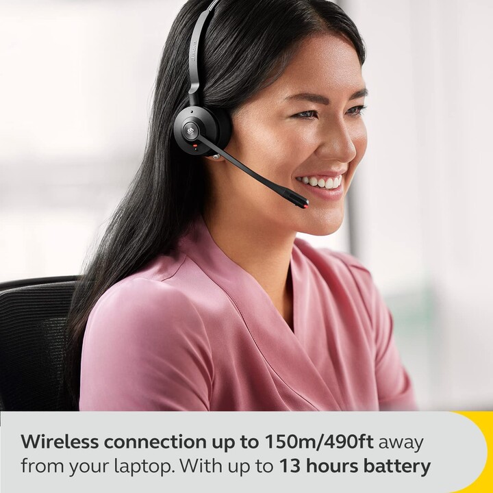 Jabra Engage 55 MS Stereo On-Ear (DECT, inalámbrico, USB-C)