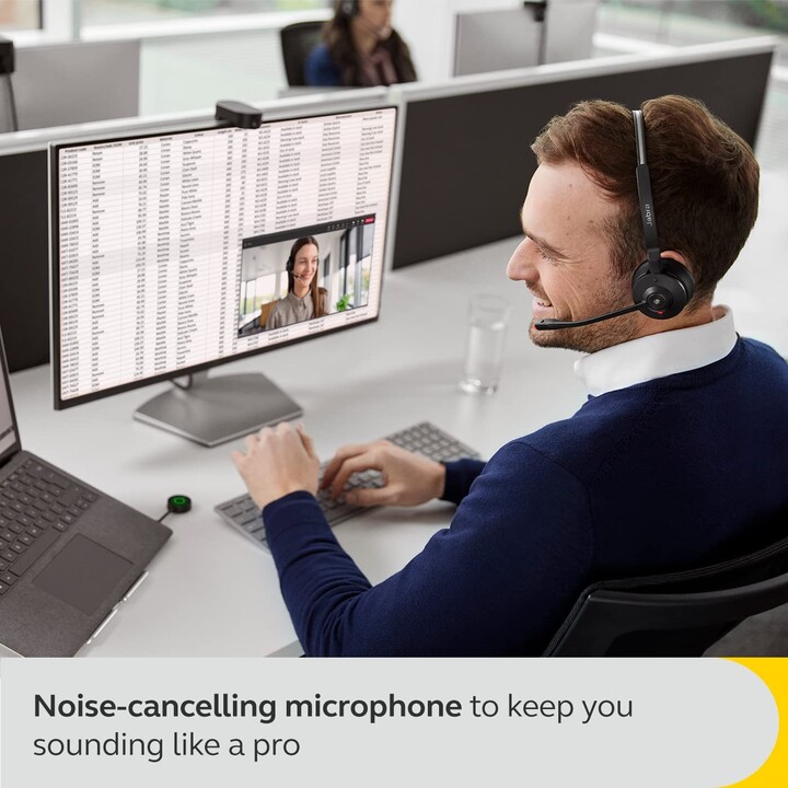 Jabra Engage 55 MS Stereo On-Ear (DECT, inalámbrico, USB-C)
