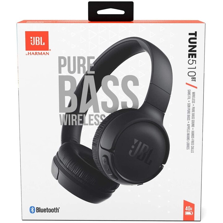 Auriculares Inalámbricos JBL Tune 510BT/ con Micrófono/ Bluetooth/ Negros