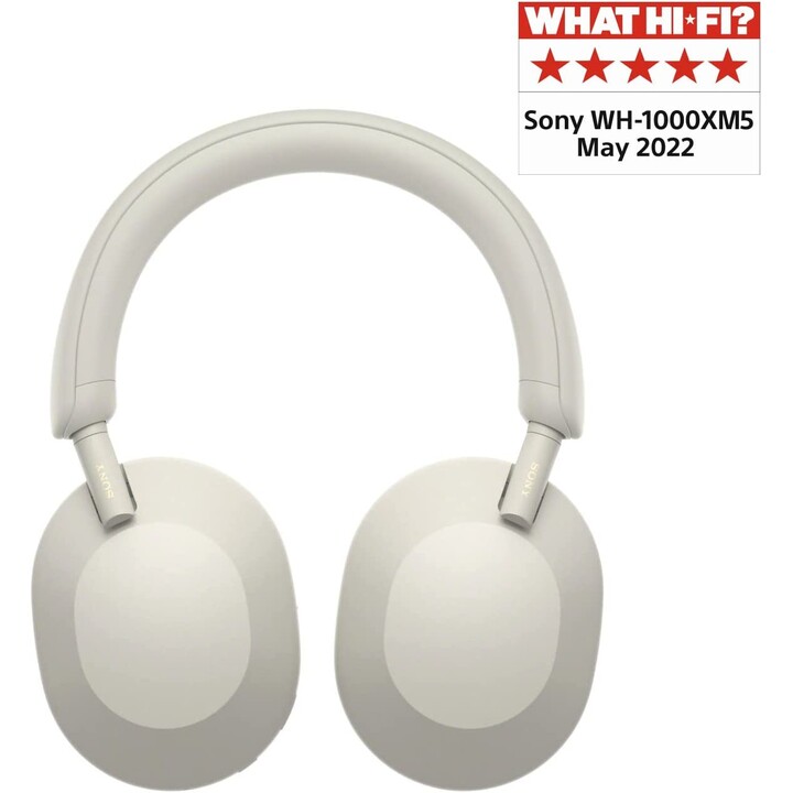 Sony WH-1000XM5 Plata - Auriculares Bluetooth