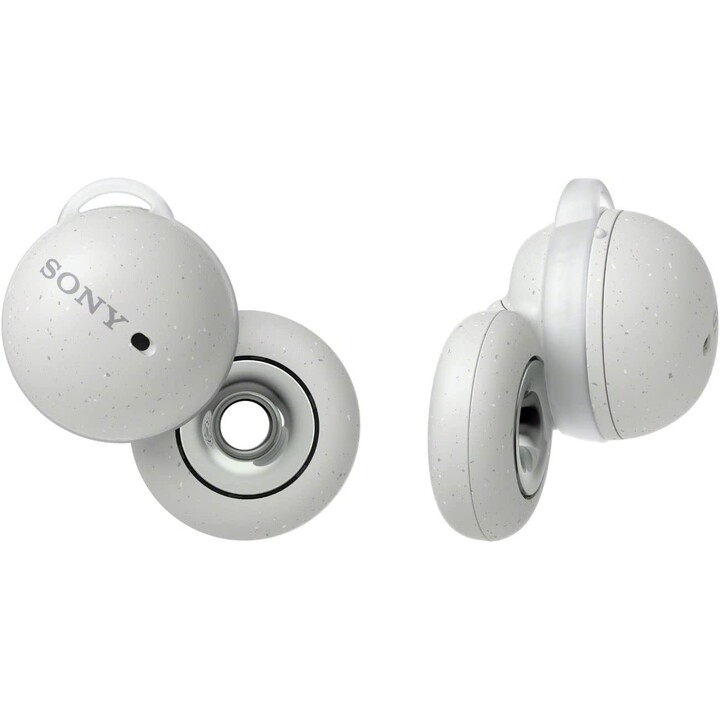 Sony, WFL900W.CE7, Casque sans fil, LinkBuds vous permet de parler sans enlever le casque, blanc