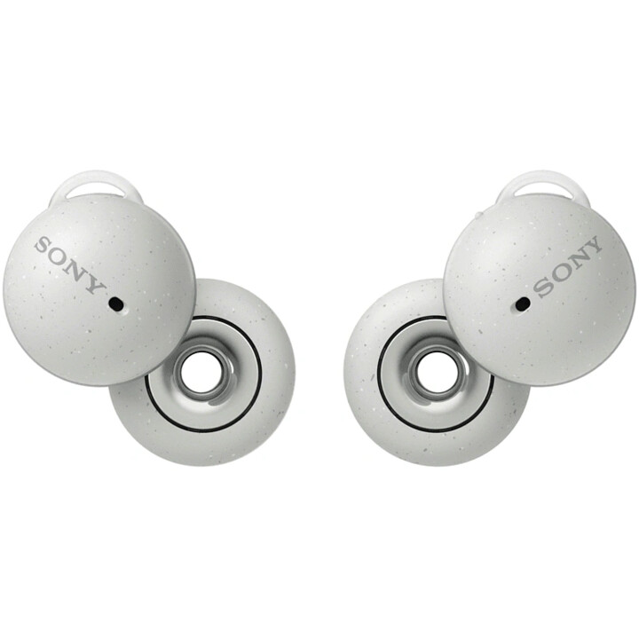 Sony, WFL900W.CE7, Casque sans fil, LinkBuds vous permet de parler sans enlever le casque, blanc