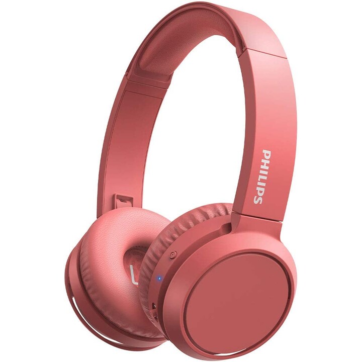 Philips TAH4205 Fones de ouvido sem fio/ com microfone/ Bluetooth/ Vermelho