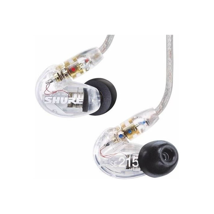 Shure SE215 Pro Auriculares Alámbrico Dentro de oído Escenario/Estudio Transparente