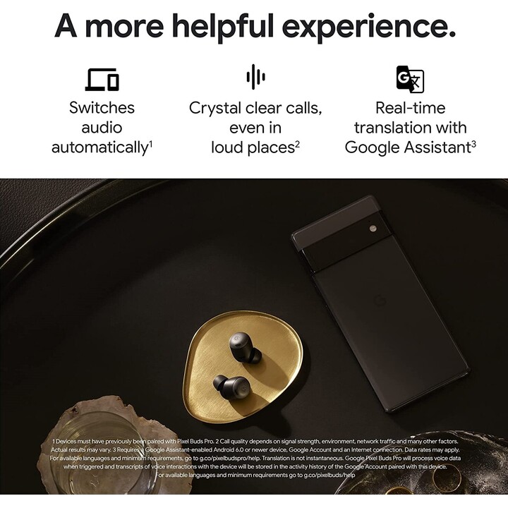 Google Pixel Buds Pro coral