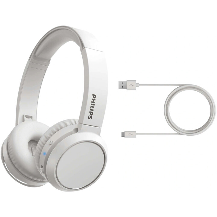 Philips TAH4205 Casque sans fil/ avec microphone/ Bluetooth/ Blanc
