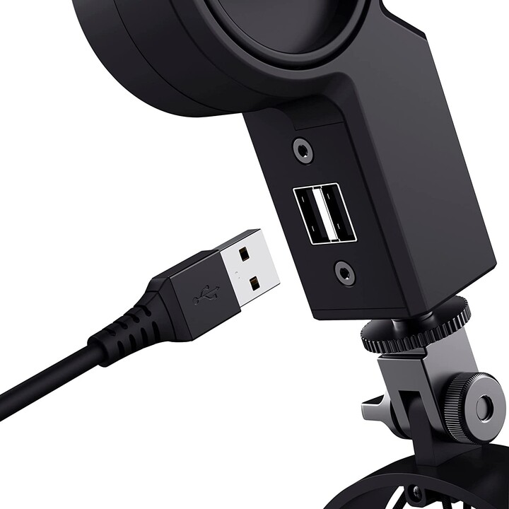 Trust Gaming GXT 255+ Microphone professionnel avec bras de perche Onyx / USB 2.0