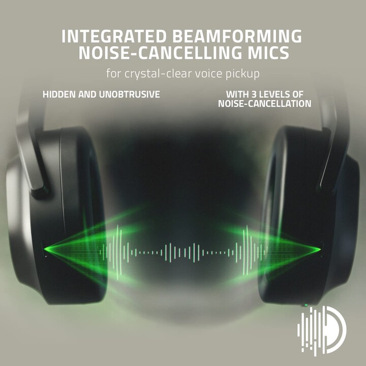 Fone de ouvido para jogos Razer Barracuda (Bluetooth, conector de 3,5 mm, circumaural, sem fio)