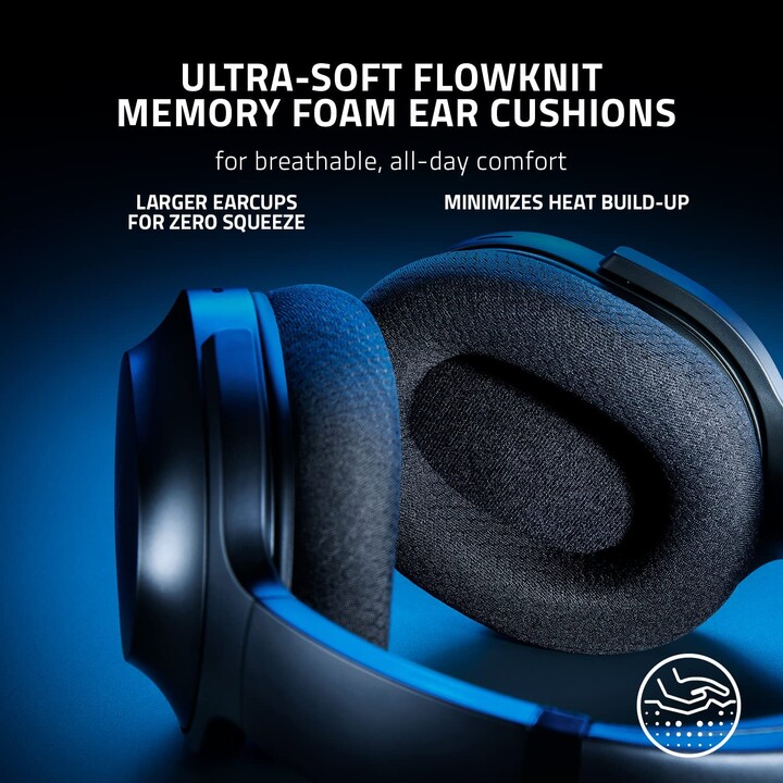 Fone de ouvido para jogos Razer Barracuda (Bluetooth, conector de 3,5 mm, circumaural, sem fio)