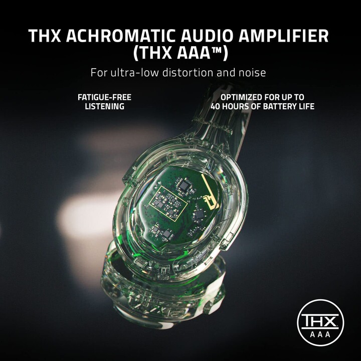 Auriculares para juegos Razer Barracuda Pro (Bluetooth, Circumaural, Inalámbrico)