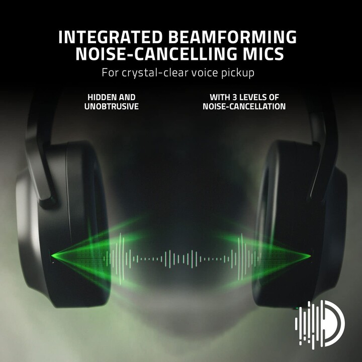 Auriculares para juegos Razer Barracuda Pro (Bluetooth, Circumaural, Inalámbrico)
