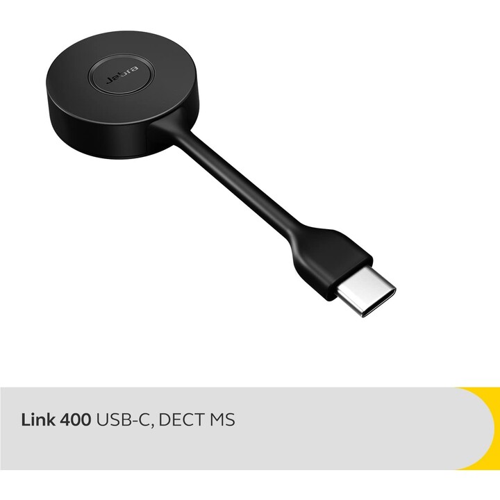 Jabra Link 400c MS network adapter (USB-C, DECT)