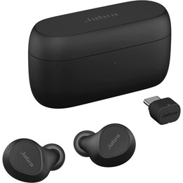 jabra Auriculares internos Evolve2 Buds UC (Bluetooth, inalámbrico, USB-C, estuche de carga)