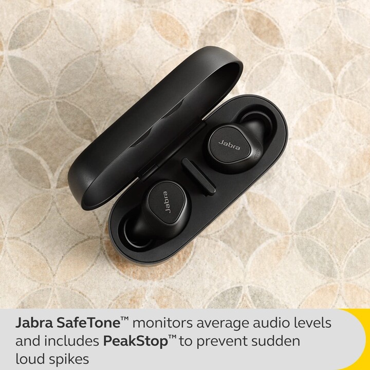 Jabra Auriculares internos Evolve2 Buds MS (Bluetooth, inalámbrico, USB-A, estuche de carga)