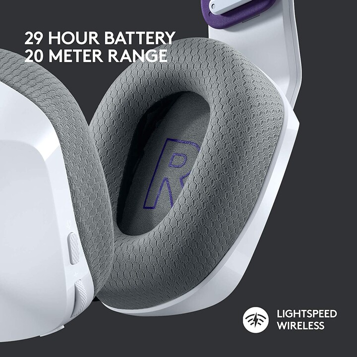 Logitech Headphones G733 Lightspeed White