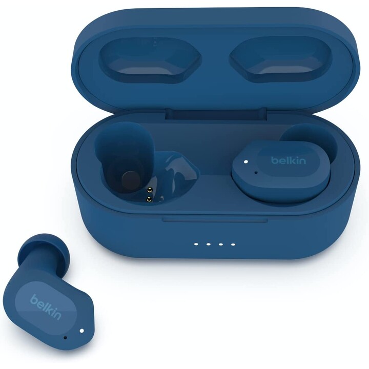 Belkin SoundForm Play Auriculares true wireless azuis