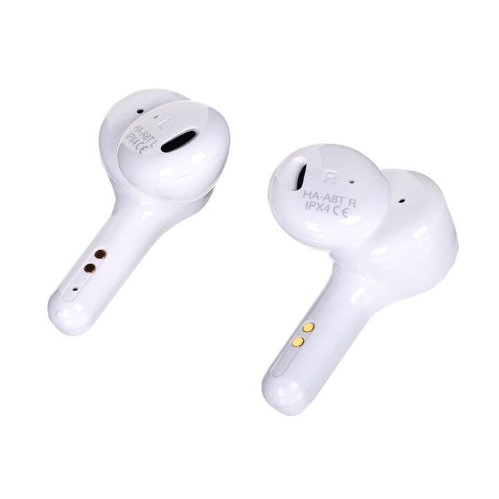 Auriculares Bluetooth JVC HAA-8TWU, blancos