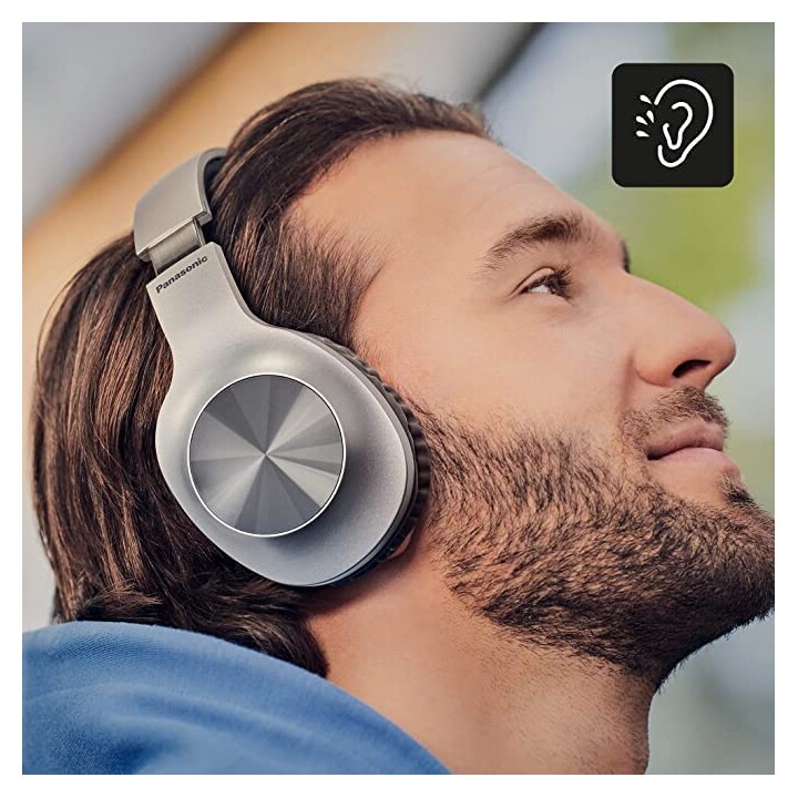 Auriculares Inalámbricos Panasonic RB-HX220BDES/ Bluetooth/ Plata