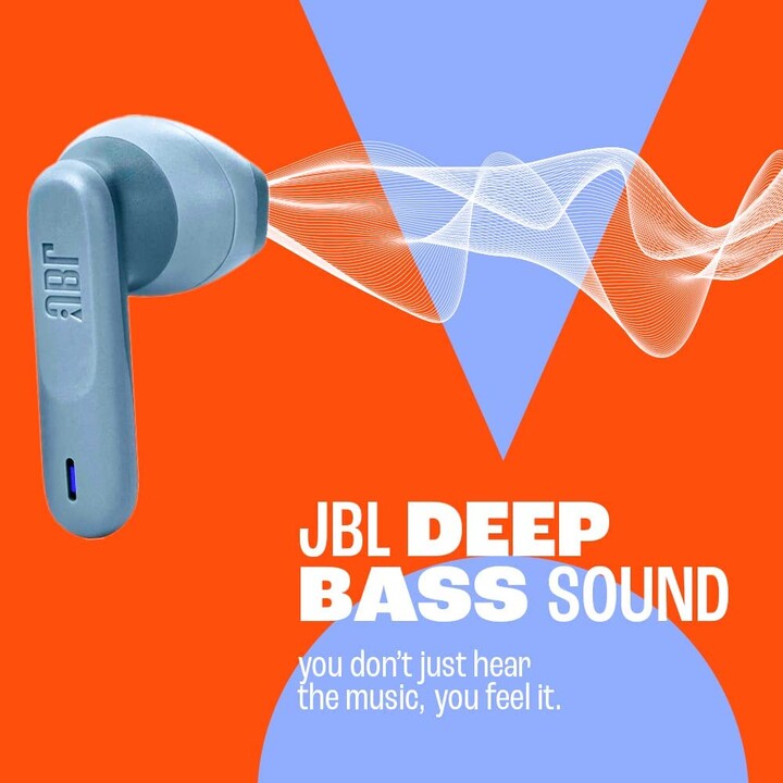 Casque Bluetooth JBL Wave 300TWS avec boitier de charge / Autonomie 6h / Noir